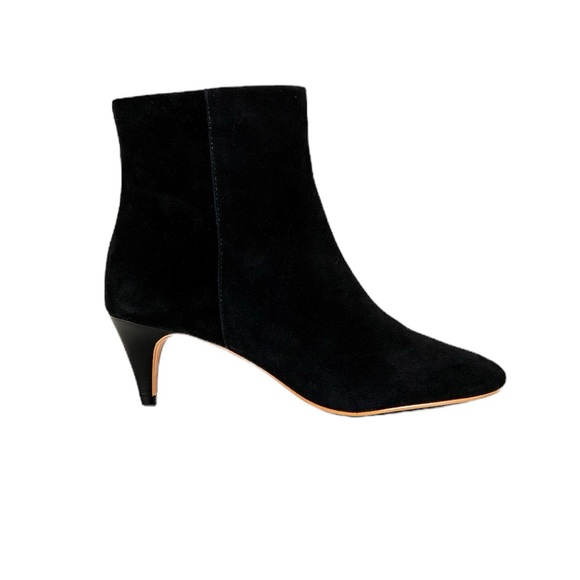 Dolce Vita Shoes - New Dolce Vita Black Lightweight Suede Booties Kitten Heel Womens Size 8